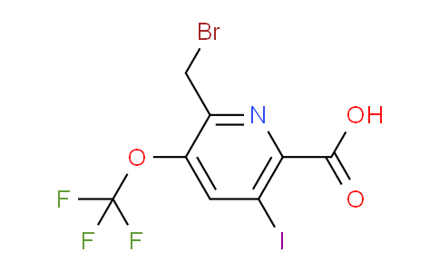 AM152475 | 1804368-36-2 | 2-(Bromomethyl)-5-iodo-3-(trifluoromethoxy)pyridine-6-carboxylic acid