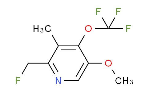 AM152484 | 1804642-10-1 | 2-(Fluoromethyl)-5-methoxy-3-methyl-4-(trifluoromethoxy)pyridine