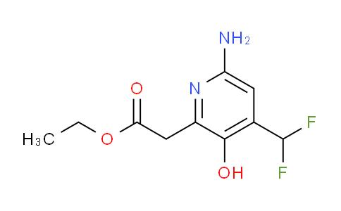 AM15249 | 1806811-87-9 | Ethyl 6-amino-4-(difluoromethyl)-3-hydroxypyridine-2-acetate