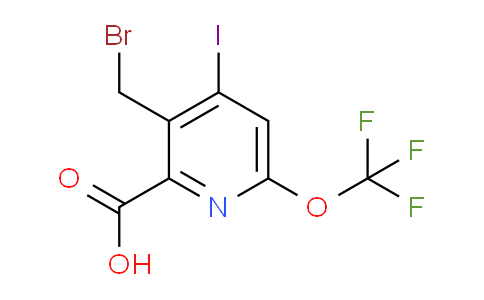 AM152490 | 1804855-31-9 | 3-(Bromomethyl)-4-iodo-6-(trifluoromethoxy)pyridine-2-carboxylic acid