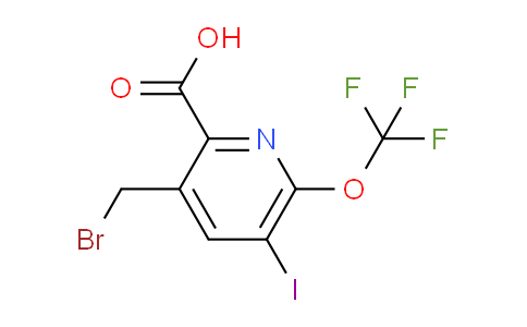 AM152497 | 1804361-34-9 | 3-(Bromomethyl)-5-iodo-6-(trifluoromethoxy)pyridine-2-carboxylic acid
