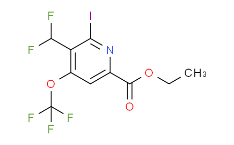 AM152499 | 1806026-87-8 | Ethyl 3-(difluoromethyl)-2-iodo-4-(trifluoromethoxy)pyridine-6-carboxylate