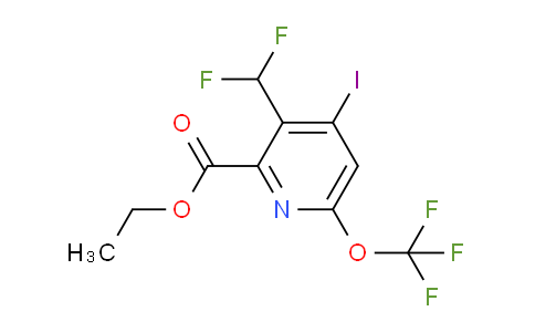 AM152505 | 1804353-20-5 | Ethyl 3-(difluoromethyl)-4-iodo-6-(trifluoromethoxy)pyridine-2-carboxylate