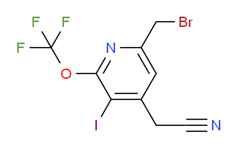 AM152522 | 1804775-35-6 | 6-(Bromomethyl)-3-iodo-2-(trifluoromethoxy)pyridine-4-acetonitrile