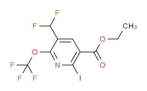 AM152526 | 1805084-31-4 | Ethyl 3-(difluoromethyl)-6-iodo-2-(trifluoromethoxy)pyridine-5-carboxylate