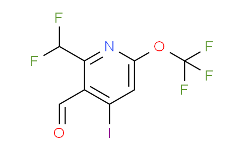 AM152529 | 1805116-76-0 | 2-(Difluoromethyl)-4-iodo-6-(trifluoromethoxy)pyridine-3-carboxaldehyde