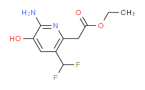 AM15253 | 1805137-35-2 | Ethyl 2-amino-5-(difluoromethyl)-3-hydroxypyridine-6-acetate