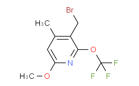 AM152531 | 1804641-80-2 | 3-(Bromomethyl)-6-methoxy-4-methyl-2-(trifluoromethoxy)pyridine