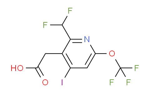 AM152533 | 1805118-15-3 | 2-(Difluoromethyl)-4-iodo-6-(trifluoromethoxy)pyridine-3-acetic acid