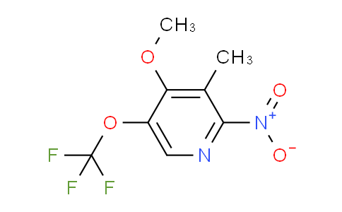 AM152542 | 1804865-08-4 | 4-Methoxy-3-methyl-2-nitro-5-(trifluoromethoxy)pyridine