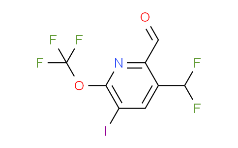 AM152547 | 1804781-19-8 | 3-(Difluoromethyl)-5-iodo-6-(trifluoromethoxy)pyridine-2-carboxaldehyde