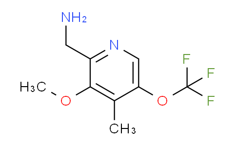 AM152553 | 1804783-01-4 | 2-(Aminomethyl)-3-methoxy-4-methyl-5-(trifluoromethoxy)pyridine