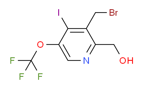 AM152554 | 1804839-25-5 | 3-(Bromomethyl)-4-iodo-5-(trifluoromethoxy)pyridine-2-methanol