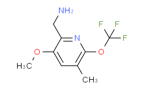 AM152556 | 1804356-74-8 | 2-(Aminomethyl)-3-methoxy-5-methyl-6-(trifluoromethoxy)pyridine