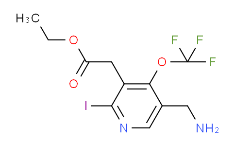 AM152565 | 1804775-03-8 | Ethyl 5-(aminomethyl)-2-iodo-4-(trifluoromethoxy)pyridine-3-acetate