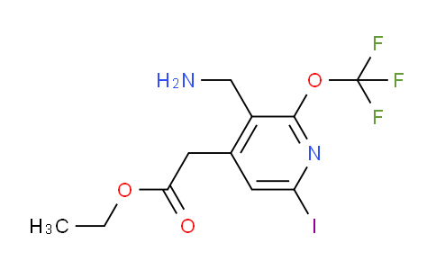 AM152567 | 1804831-94-4 | Ethyl 3-(aminomethyl)-6-iodo-2-(trifluoromethoxy)pyridine-4-acetate