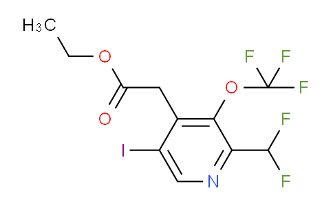 AM152576 | 1804354-13-9 | Ethyl 2-(difluoromethyl)-5-iodo-3-(trifluoromethoxy)pyridine-4-acetate