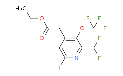 AM152582 | 1804745-36-5 | Ethyl 2-(difluoromethyl)-6-iodo-3-(trifluoromethoxy)pyridine-4-acetate