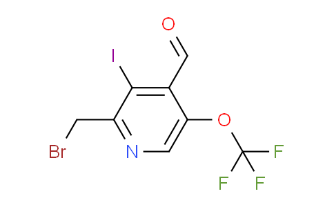 AM152584 | 1805978-40-8 | 2-(Bromomethyl)-3-iodo-5-(trifluoromethoxy)pyridine-4-carboxaldehyde