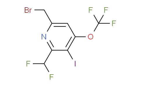 AM152586 | 1804363-66-3 | 6-(Bromomethyl)-2-(difluoromethyl)-3-iodo-4-(trifluoromethoxy)pyridine