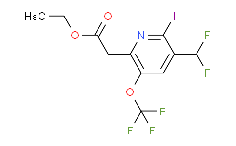 AM152587 | 1804354-36-6 | Ethyl 3-(difluoromethyl)-2-iodo-5-(trifluoromethoxy)pyridine-6-acetate
