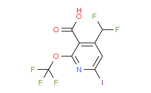 AM152588 | 1805096-43-8 | 4-(Difluoromethyl)-6-iodo-2-(trifluoromethoxy)pyridine-3-carboxylic acid