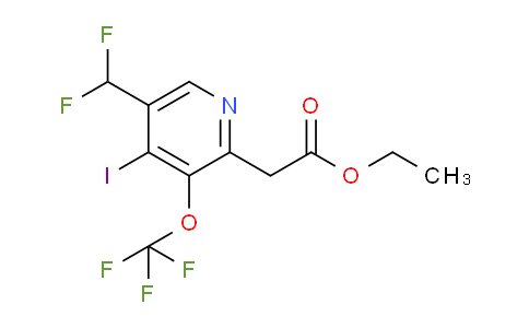 AM152590 | 1804745-51-4 | Ethyl 5-(difluoromethyl)-4-iodo-3-(trifluoromethoxy)pyridine-2-acetate