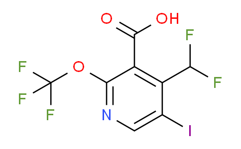 AM152595 | 1803967-35-2 | 4-(Difluoromethyl)-5-iodo-2-(trifluoromethoxy)pyridine-3-carboxylic acid