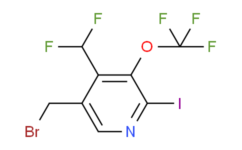 AM152596 | 1804438-12-7 | 5-(Bromomethyl)-4-(difluoromethyl)-2-iodo-3-(trifluoromethoxy)pyridine