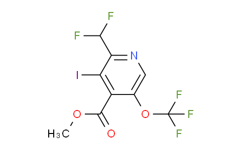 AM152601 | 1804744-67-9 | Methyl 2-(difluoromethyl)-3-iodo-5-(trifluoromethoxy)pyridine-4-carboxylate