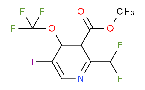 AM152609 | 1805117-21-8 | Methyl 2-(difluoromethyl)-5-iodo-4-(trifluoromethoxy)pyridine-3-carboxylate