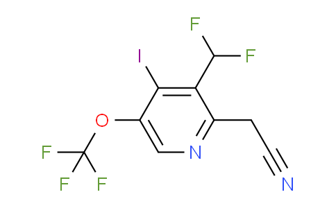 AM152610 | 1806179-52-1 | 3-(Difluoromethyl)-4-iodo-5-(trifluoromethoxy)pyridine-2-acetonitrile