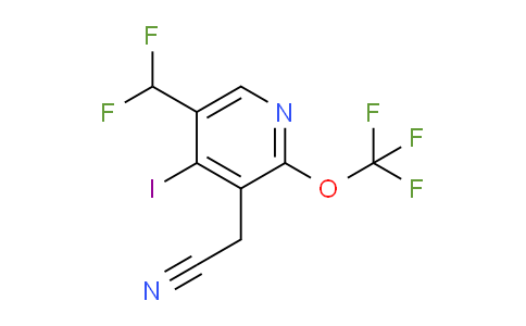 AM152611 | 1804438-36-5 | 5-(Difluoromethyl)-4-iodo-2-(trifluoromethoxy)pyridine-3-acetonitrile