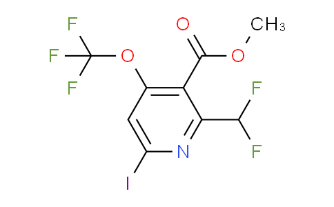 AM152612 | 1804352-85-9 | Methyl 2-(difluoromethyl)-6-iodo-4-(trifluoromethoxy)pyridine-3-carboxylate