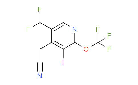 AM152617 | 1804438-41-2 | 5-(Difluoromethyl)-3-iodo-2-(trifluoromethoxy)pyridine-4-acetonitrile