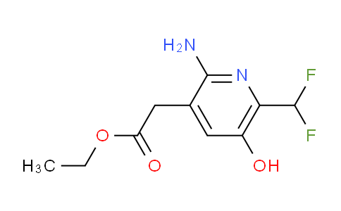 AM15262 | 1806793-92-9 | Ethyl 2-amino-6-(difluoromethyl)-5-hydroxypyridine-3-acetate