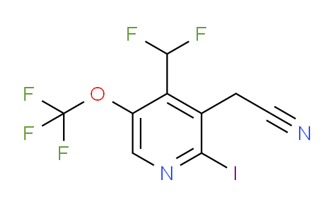 AM152620 | 1804764-20-2 | 4-(Difluoromethyl)-2-iodo-5-(trifluoromethoxy)pyridine-3-acetonitrile