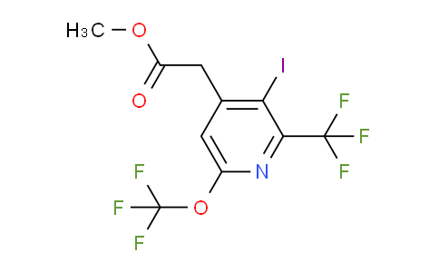 AM152625 | 1804355-70-1 | Methyl 3-iodo-6-(trifluoromethoxy)-2-(trifluoromethyl)pyridine-4-acetate