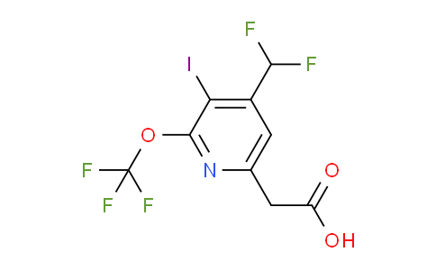 AM152627 | 1804002-97-8 | 4-(Difluoromethyl)-3-iodo-2-(trifluoromethoxy)pyridine-6-acetic acid