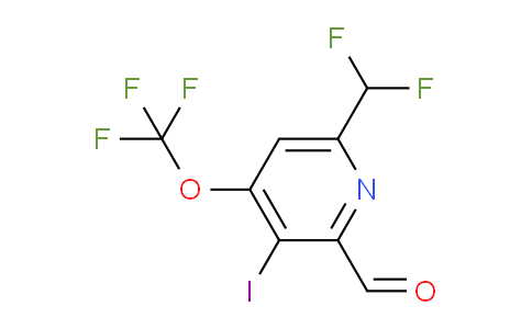 AM152632 | 1805116-82-8 | 6-(Difluoromethyl)-3-iodo-4-(trifluoromethoxy)pyridine-2-carboxaldehyde