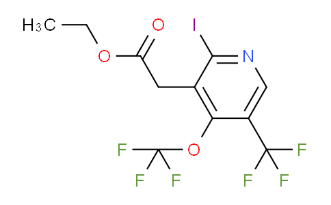 AM152633 | 1804804-10-1 | Ethyl 2-iodo-4-(trifluoromethoxy)-5-(trifluoromethyl)pyridine-3-acetate