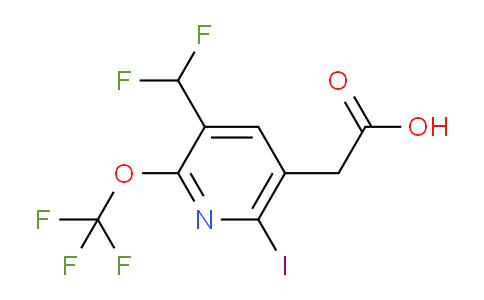 AM152634 | 1805096-90-5 | 3-(Difluoromethyl)-6-iodo-2-(trifluoromethoxy)pyridine-5-acetic acid