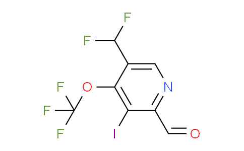 AM152642 | 1804633-01-9 | 5-(Difluoromethyl)-3-iodo-4-(trifluoromethoxy)pyridine-2-carboxaldehyde