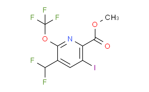 AM152643 | 1805096-64-3 | Methyl 3-(difluoromethyl)-5-iodo-2-(trifluoromethoxy)pyridine-6-carboxylate