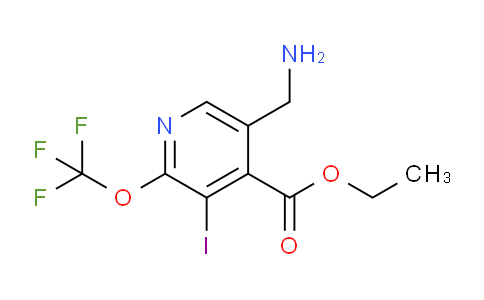AM152664 | 1805017-58-6 | Ethyl 5-(aminomethyl)-3-iodo-2-(trifluoromethoxy)pyridine-4-carboxylate