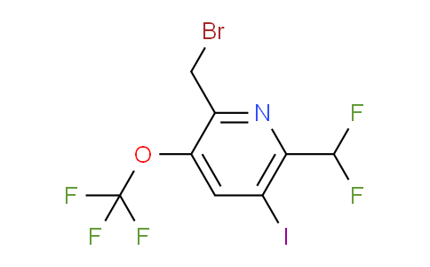 AM152669 | 1803965-80-1 | 2-(Bromomethyl)-6-(difluoromethyl)-5-iodo-3-(trifluoromethoxy)pyridine