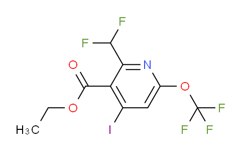 AM152670 | 1804918-15-7 | Ethyl 2-(difluoromethyl)-4-iodo-6-(trifluoromethoxy)pyridine-3-carboxylate