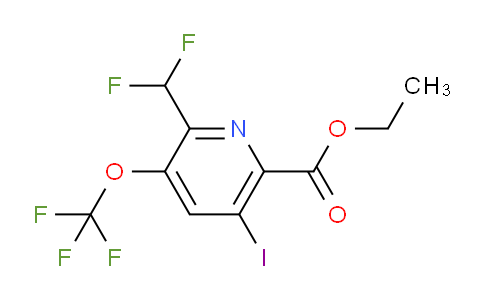 AM152672 | 1804634-16-9 | Ethyl 2-(difluoromethyl)-5-iodo-3-(trifluoromethoxy)pyridine-6-carboxylate