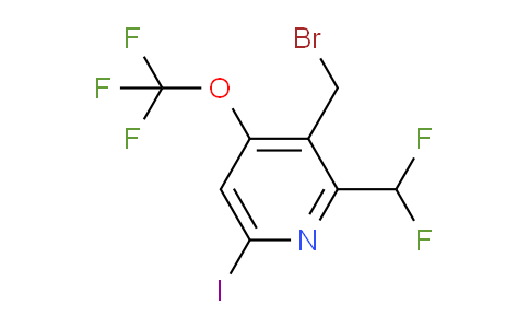 AM152678 | 1805019-83-3 | 3-(Bromomethyl)-2-(difluoromethyl)-6-iodo-4-(trifluoromethoxy)pyridine