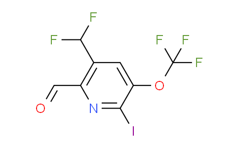 AM152681 | 1804859-77-5 | 5-(Difluoromethyl)-2-iodo-3-(trifluoromethoxy)pyridine-6-carboxaldehyde